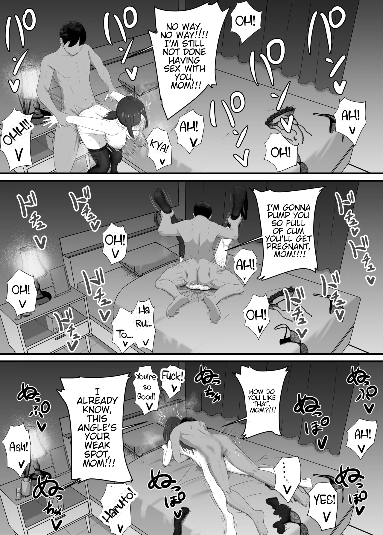 Hentai Manga Comic-Some dude stole my girl, so I blew off steam with my mom.-Read-71